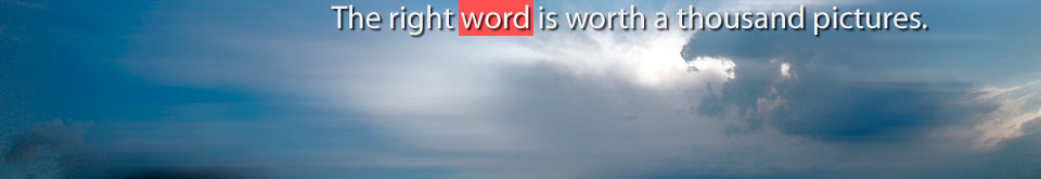 Bilder sind schön. Verkauft wird durch Sprache